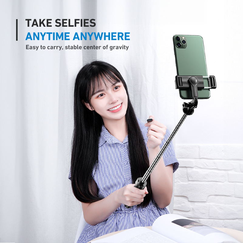 Mukava Tongsis Tripod 3in1 Remote Selfie Bluetooth R1 - Tongsis Bluetooth