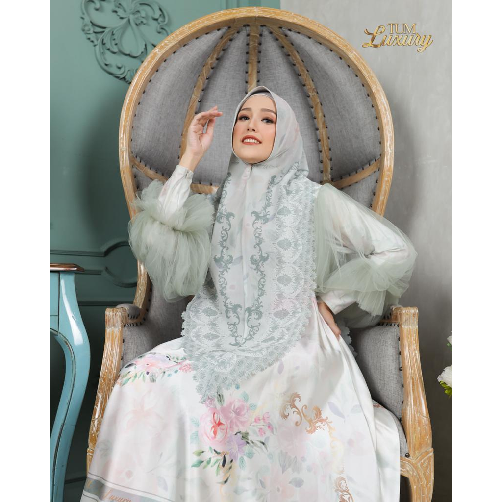 GAMIS SYARI MUSLIM WANITA TUM LUXURY MODEL PRINCESS SERIES