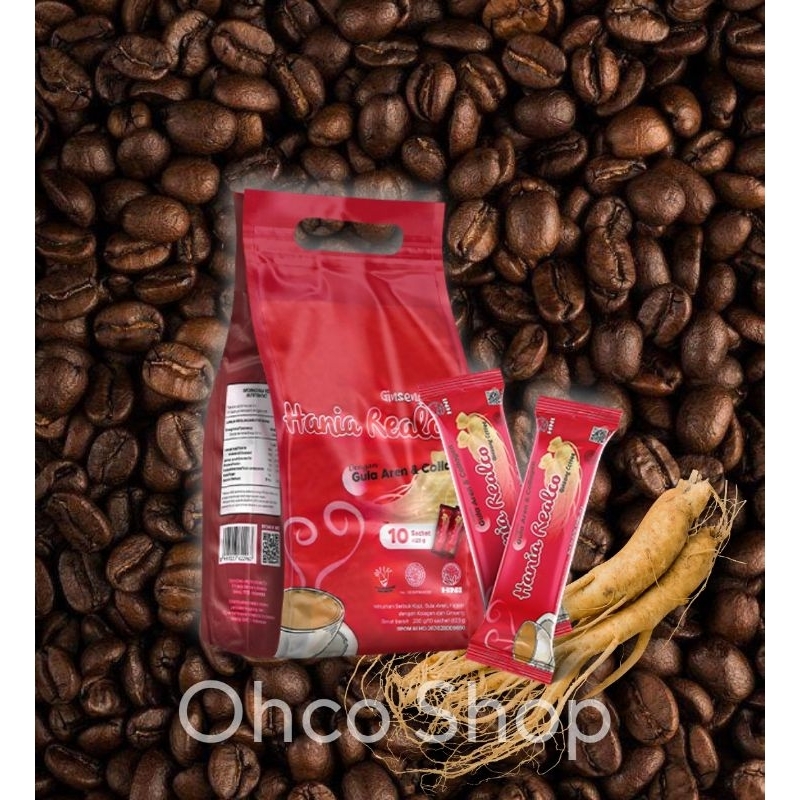 

hania realco ginseng coffee