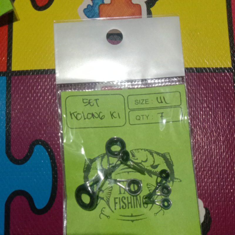 set kolong pancing isi 7