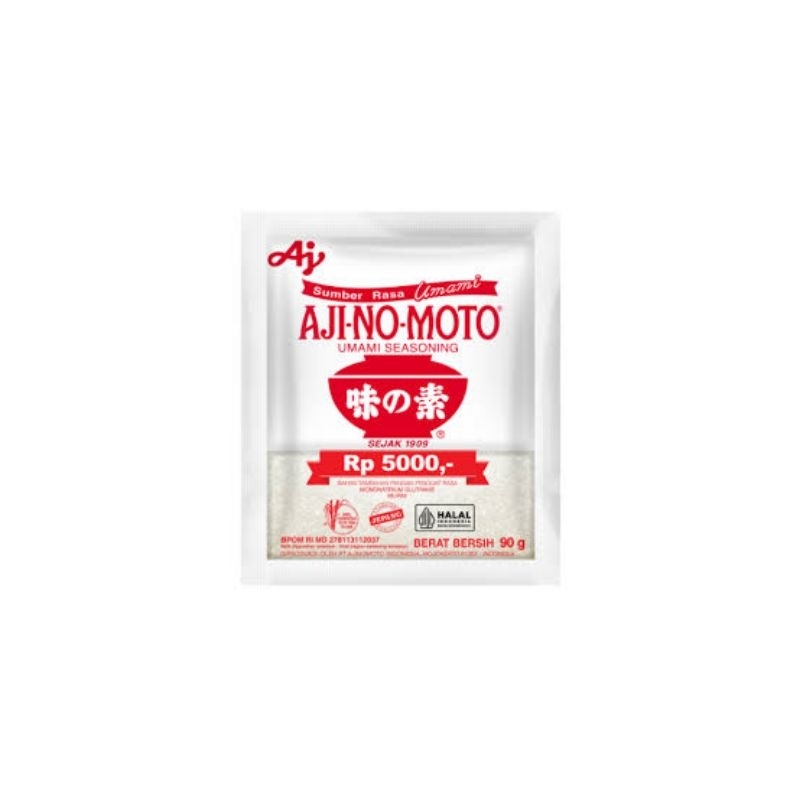 

Ajinomoto 90g Kemasan 5000