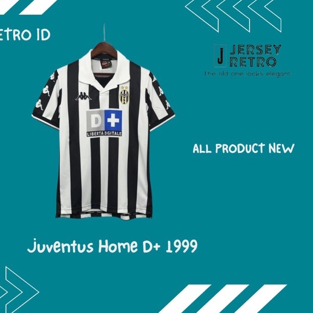 JERSEY RETRO GRADE ORI JUVENTUS HOME D+ 1999