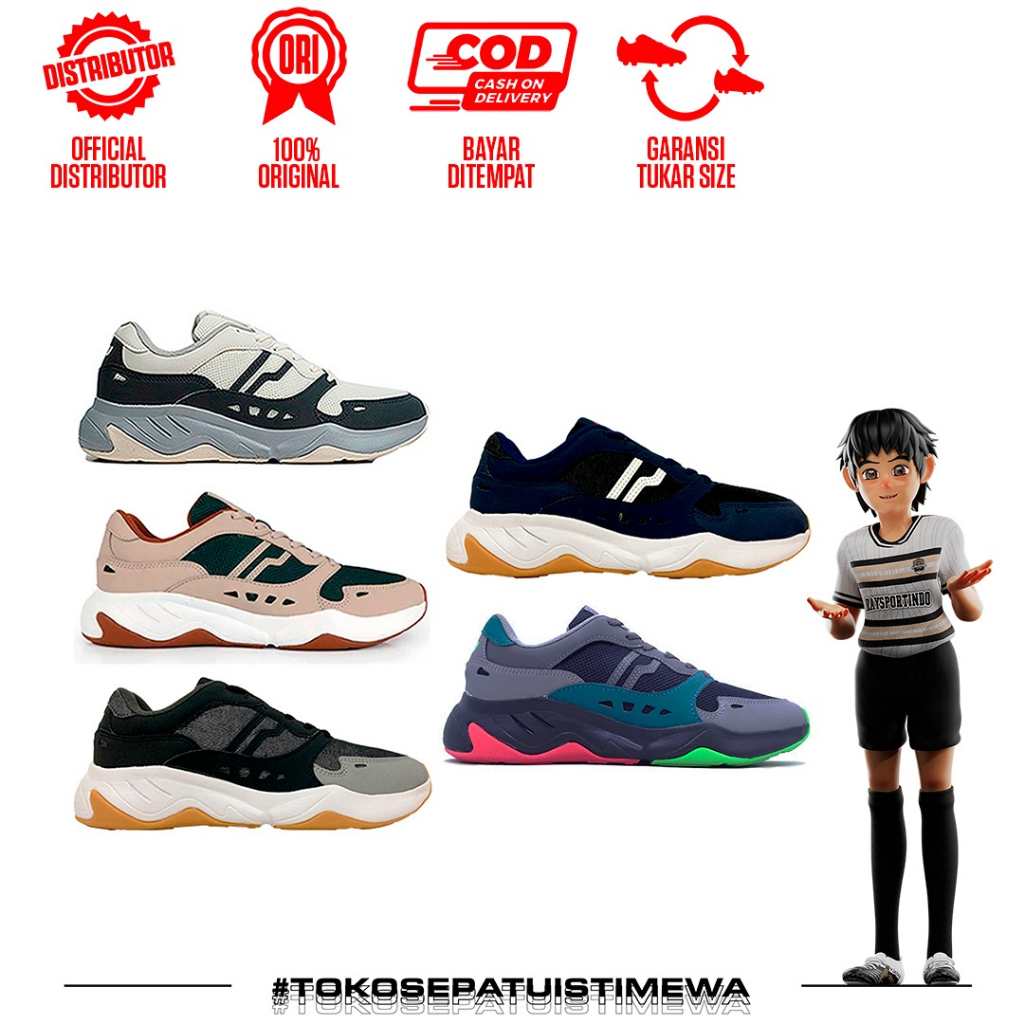 SNEAKERS PIERO ERGO STREET 5 WARNA