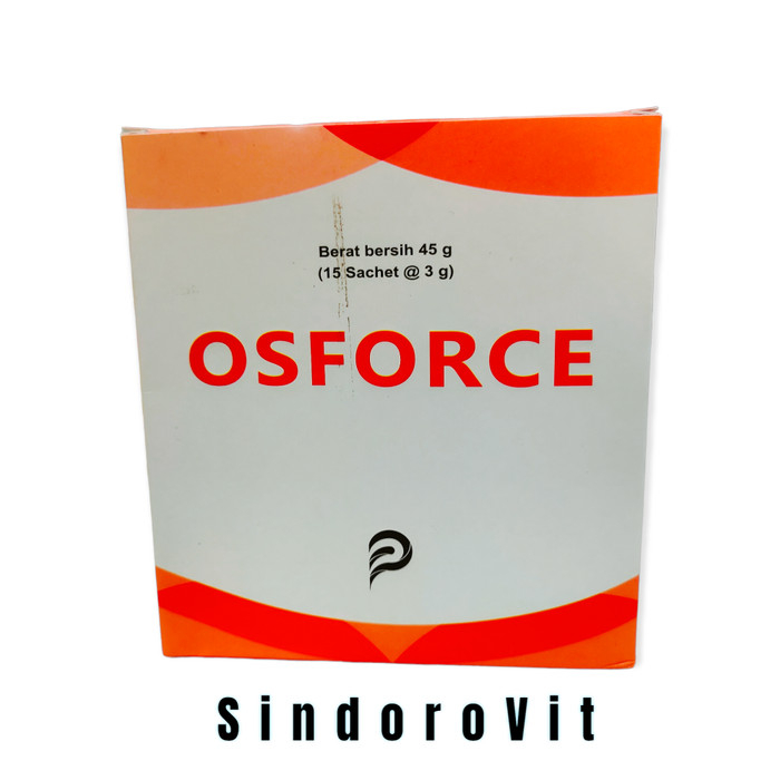 OSFORCE Minuman Serbuk Rasa Stroberi Box Isi 15 Sachet