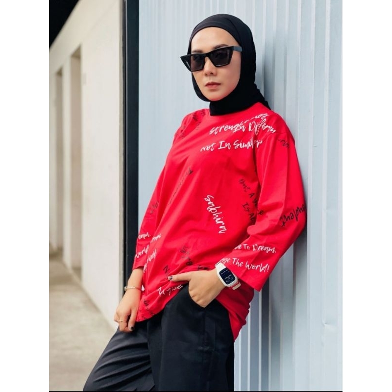 Tunik Kaos SABHIRA Oversize Series