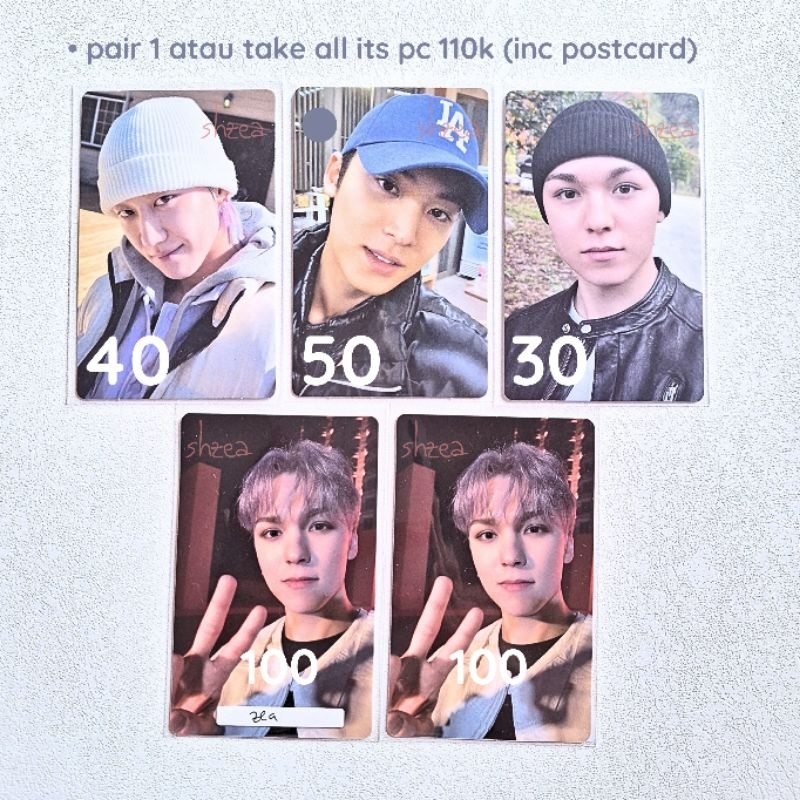 pc photocard in the soop its 2 making photobook mingyu the8 minghao vernon lucky draw LD soundwave f
