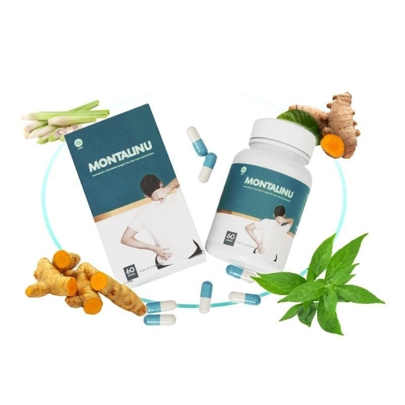 Montalinu obat linu otot badan ampuh original