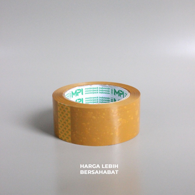 Lakban Bening - Lakban Cokelat Master Pack Indonesia Ekomonis 45mm x 100 Yard