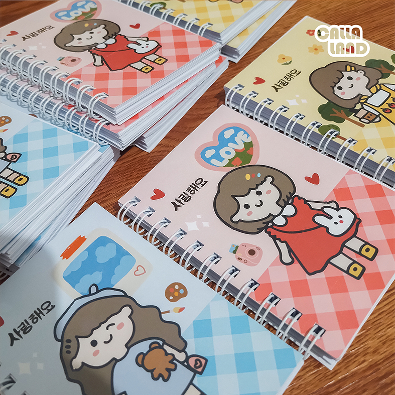 

Calla Land Notes A7 Aesthetic Gaya Korea Cute Lucu