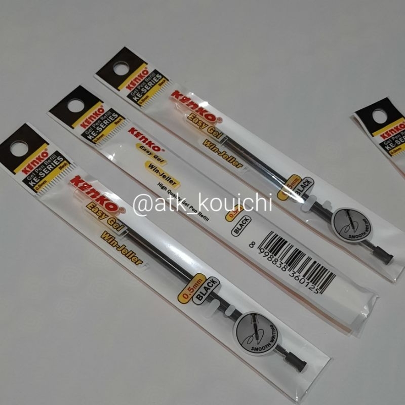 

REFILL PULPEN GEL KENKO EASY GEL 0.5mm | TINTA ISI ULANG PEN GEL/ CAIR KENKO EASY GEL KE-SERIES 0.5mm
