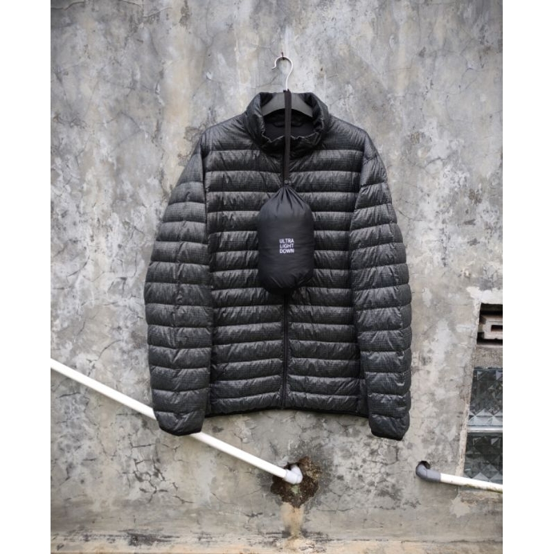 bulang uniqlo abu tartan