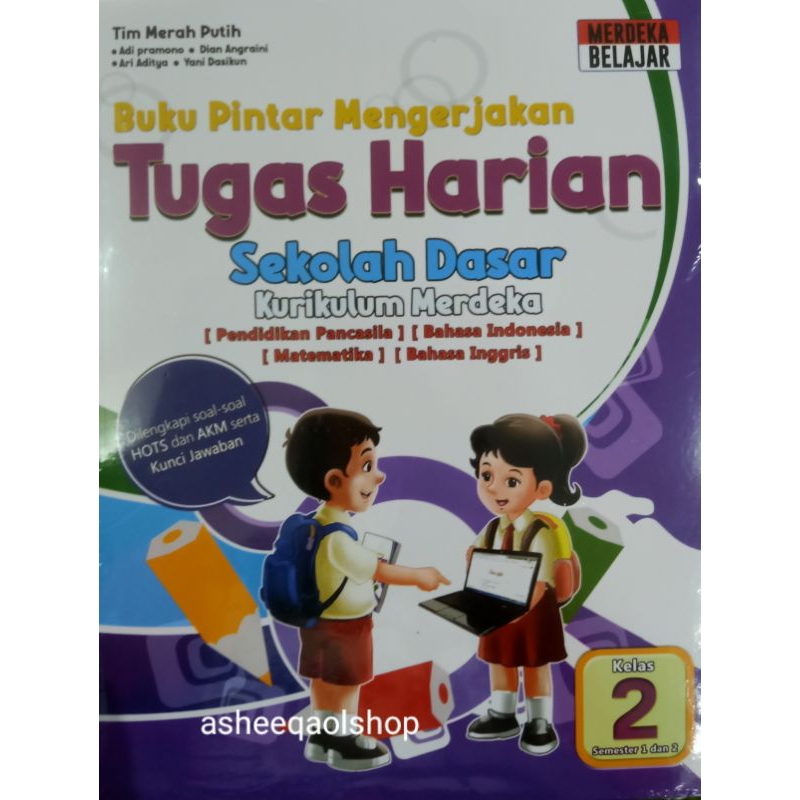 Buku Pintar Mengerjakan Tugas Harian Soal Latihan SD Kelas 2 Kurikulum Merdeka