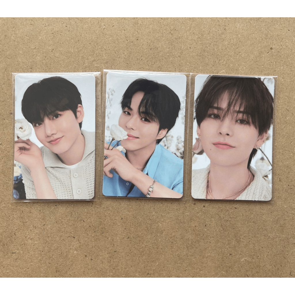 (ready ina) treasure ongredients blooming days photocard junkyu jaehyuk yoshi pc