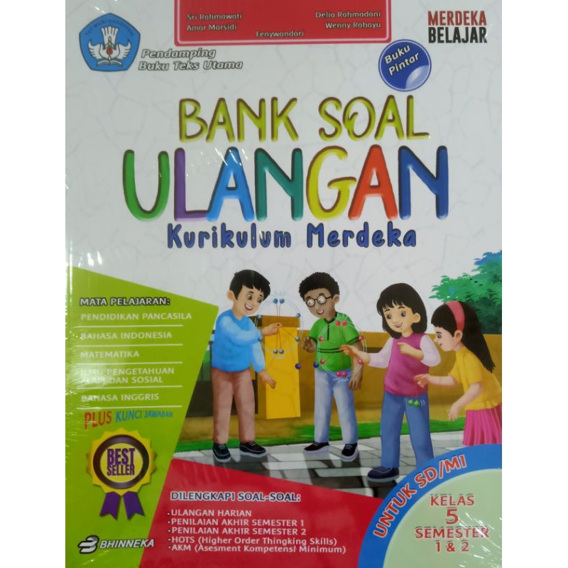 Buku Bank Soal Ulangan SD/MI Kelas 5 Kurikulum Merdeka