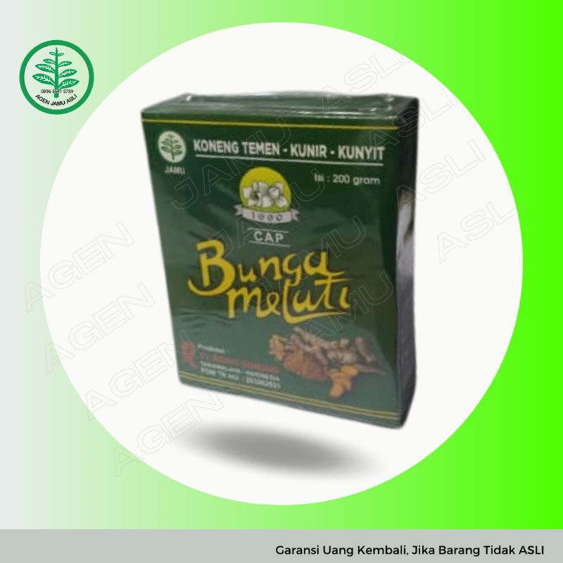 

Jamu kunyit koneng temen cap bunga melati