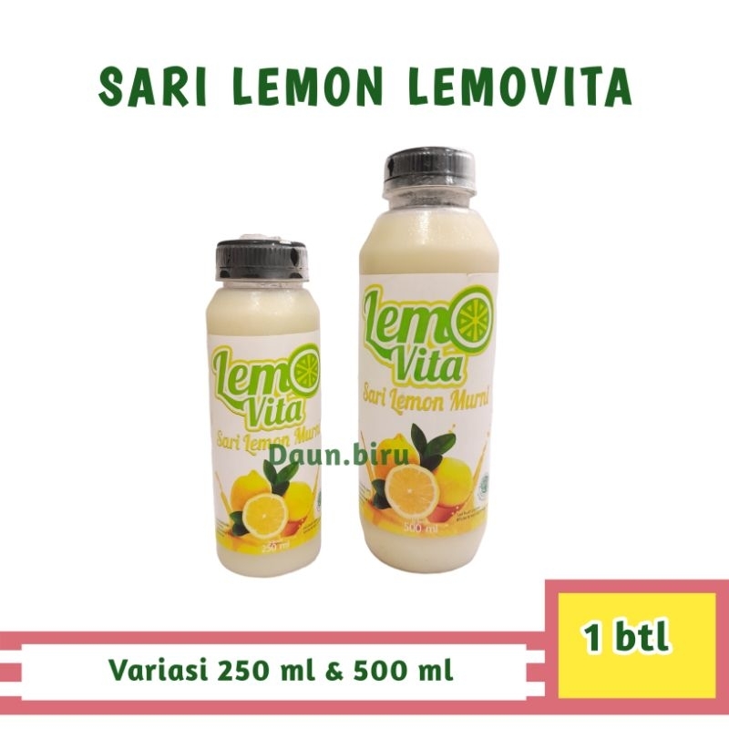 

Sari Lemon Murni / Lemovita / Jus Lemon Asli