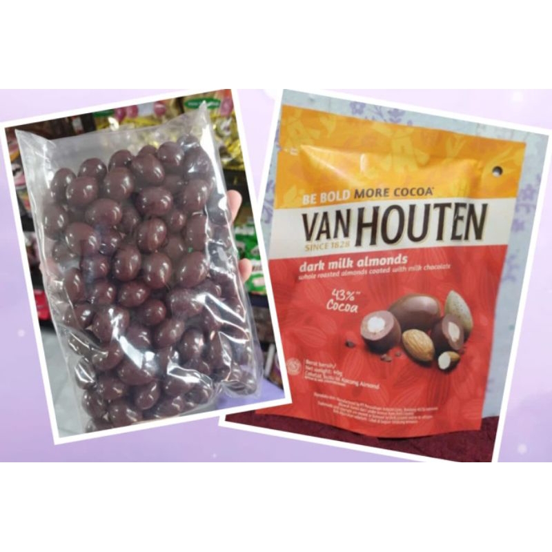 

cokelat vanhouten almond 500gr