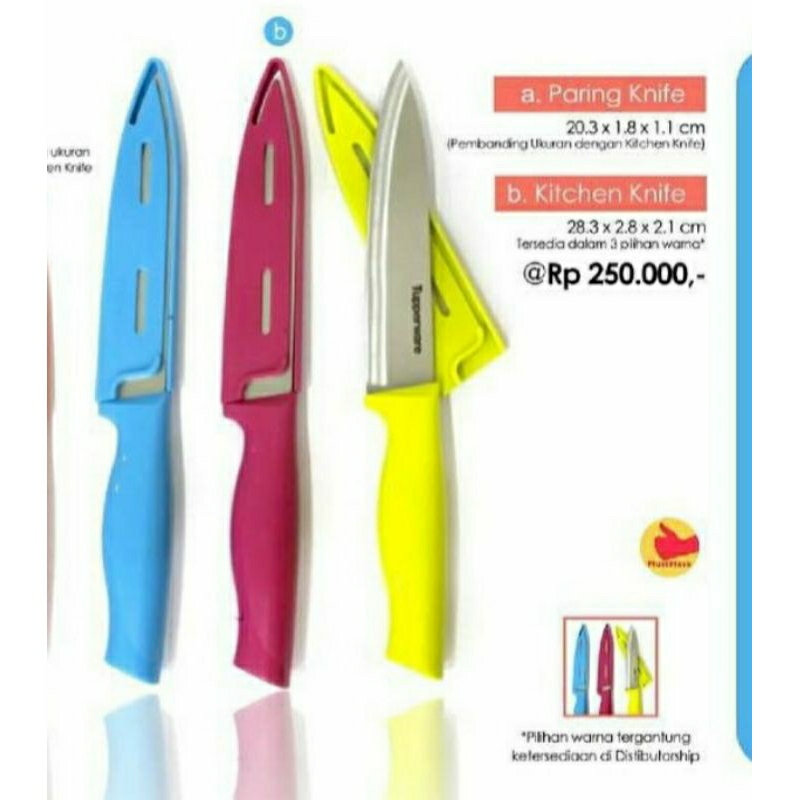 Pisau Tupperware - Paring Knife Tupperware