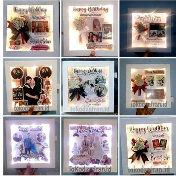 

kado wisuda / kado anniversary / kado wedding (pop up frame)