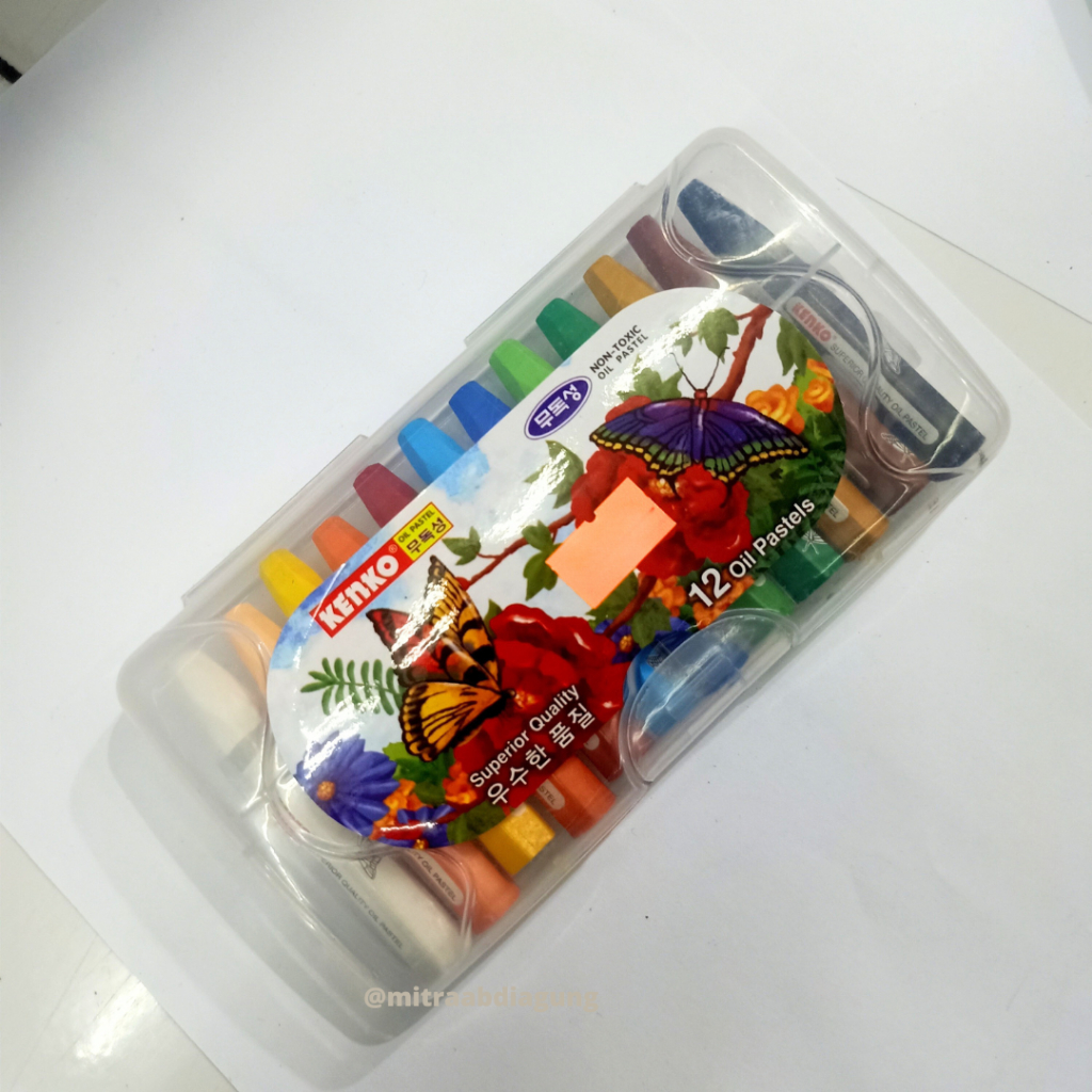 

OIL PASTEL / KRAYON KENKO 12 WARNA