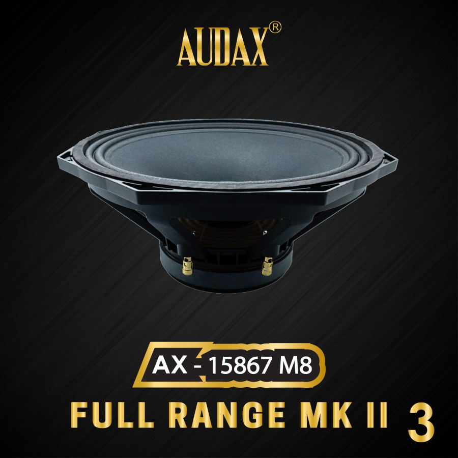 Speaker Pasif 15″ Audax AX-15867 M8 Professional Series Musical MK II