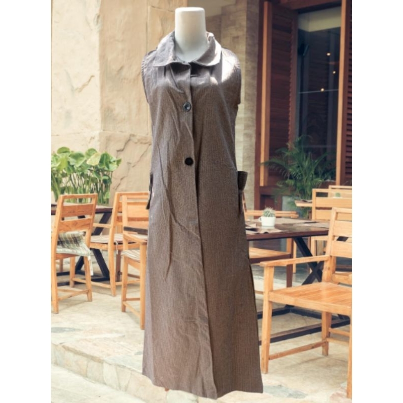 Outer Blazer Wanita Outer Panjang Wanita Kekinian Blazer Korea Cardigan Wanita