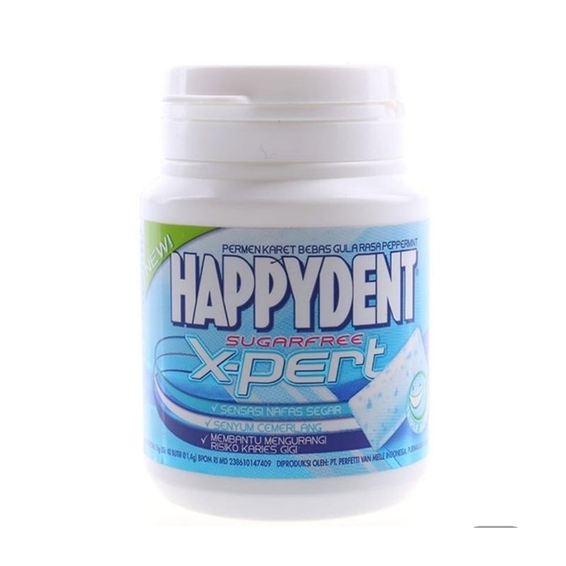 

Happydent X-pert Permen Peppermint 56 gram