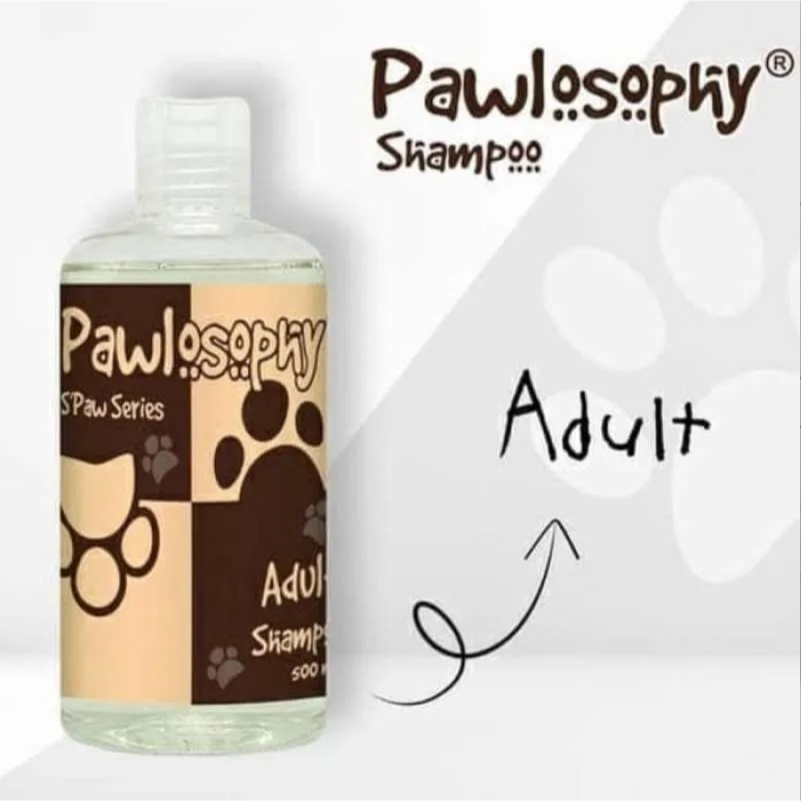 Pawlosophy ADULT DOG Shampoo 500ml - Shampo Anjing Pawlosophy 500 ML