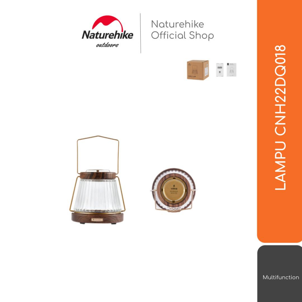 LAMPU LENTERA LILIN / CANDLE LIGHT TENDA CAMPING NATUREHIKE CNH22DQ018