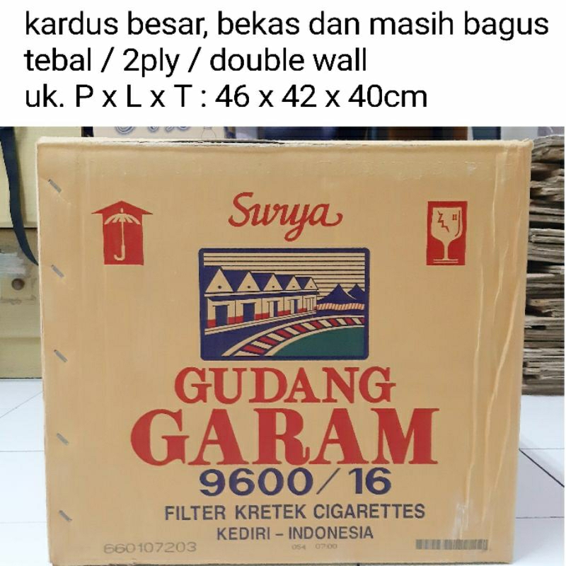 

Kardus besar, kardus tebal, box packing pindahan, kardus coklat