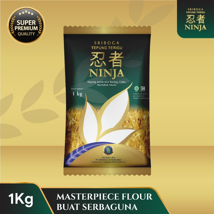 

Sriboga - Super Premium Tepung Terigu Ninja 1kg (Non Repack)