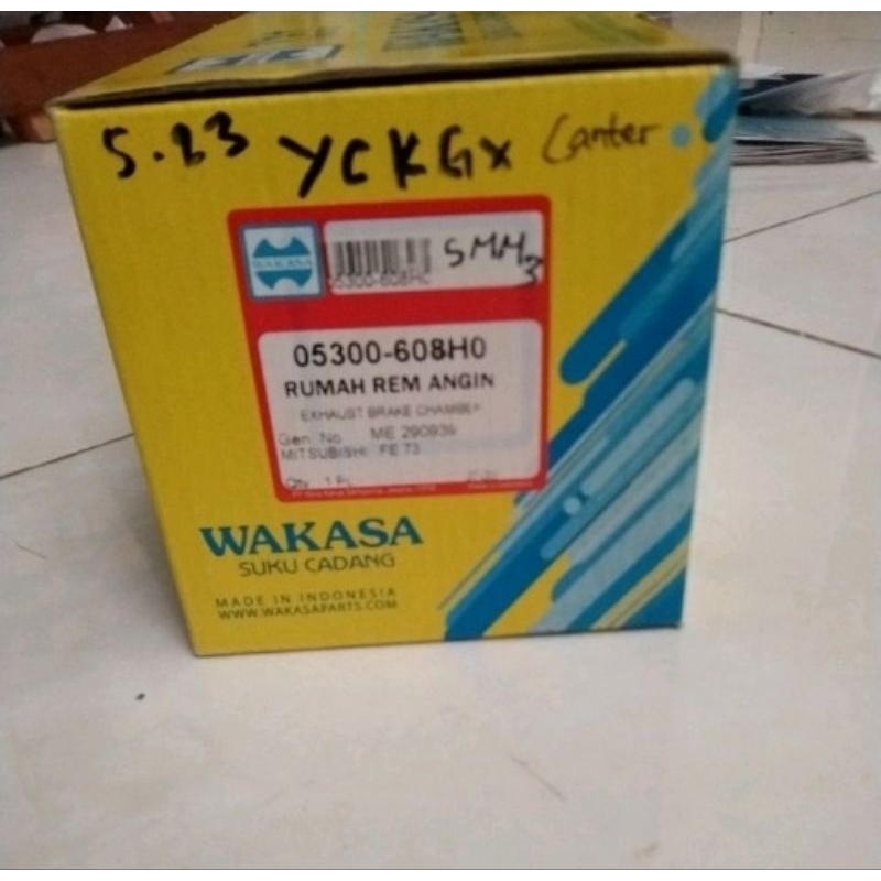 Tabung rem knalpot/tabung exhaust brake canter/rumah rem angin canter merk Wakasa