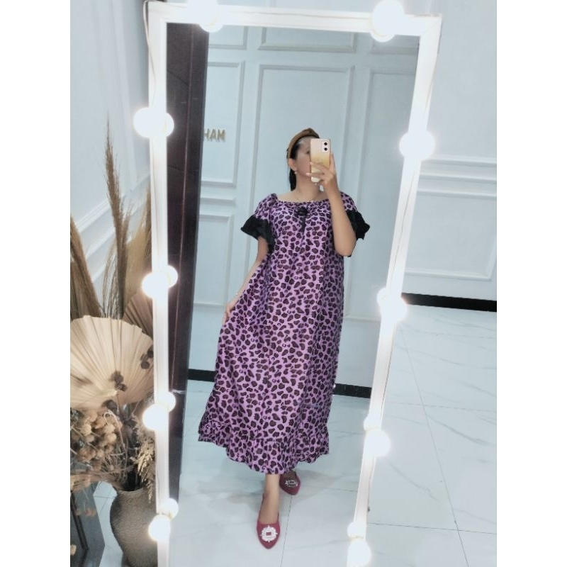 daster macan viral | baju tidur murah | setelan celana pendek | grosir daster jatim