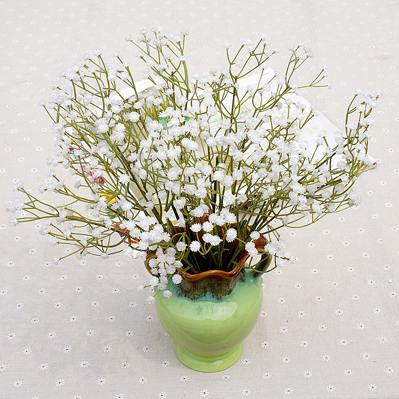 Bunga Baby breath Foam Artificial Baby Breath Gypsophila Palsu Dekorasi Meja BG31