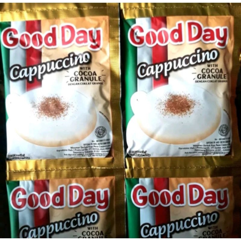 

Good Day Cappucino 1 renceng