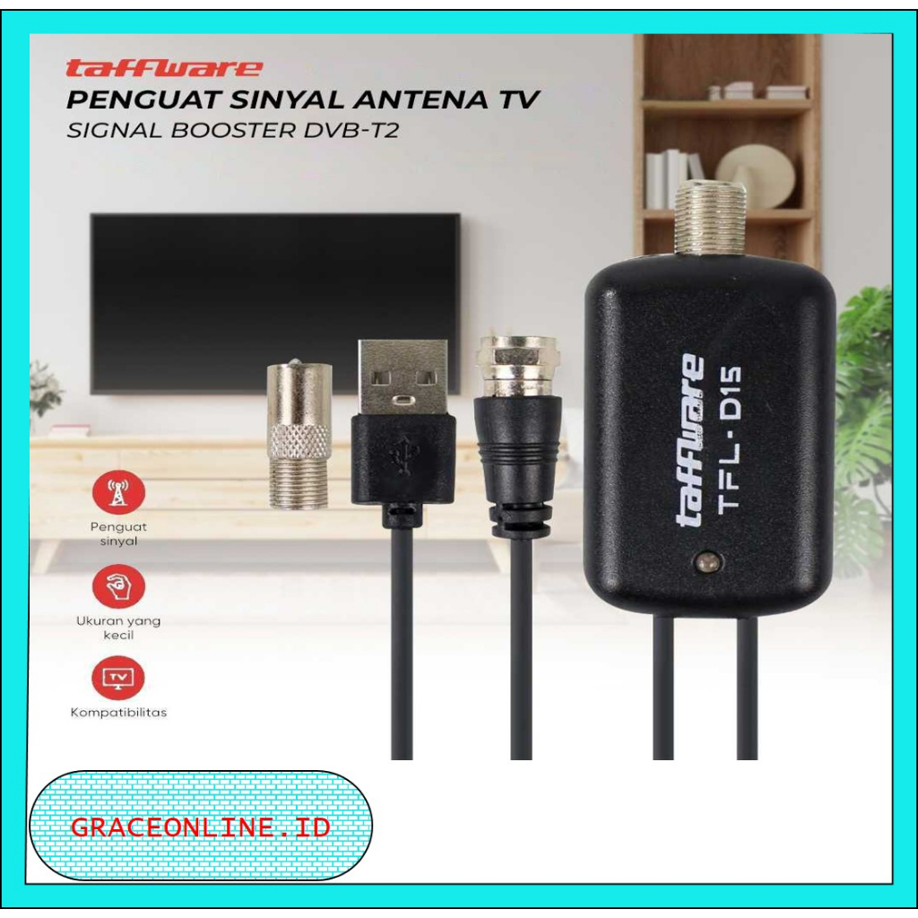 Taffware Penguat Sinyal Antena Tv Harga Penguat Sinyal Tv Digital Penguat Sinyal Antena TV Amplifier