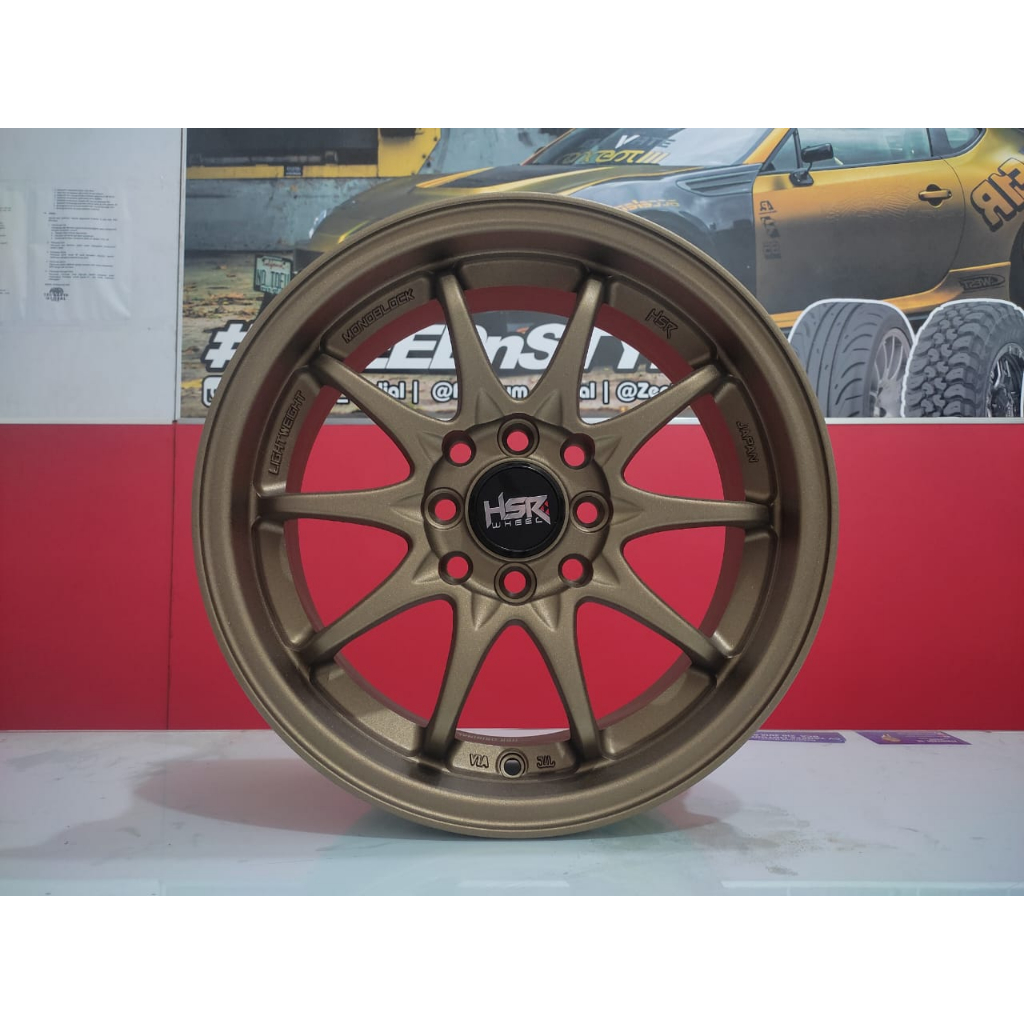 Velg Mobil Mobilio, Brio, Rio, Etios, Valco, Baleno dll Ring 15 HSR HIROSHIMA