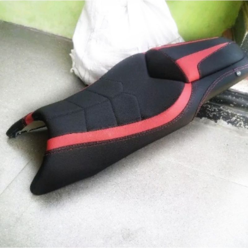 Jok Motor Custom New Vixion & Vixion Old Modifikasi Bahan MBtech