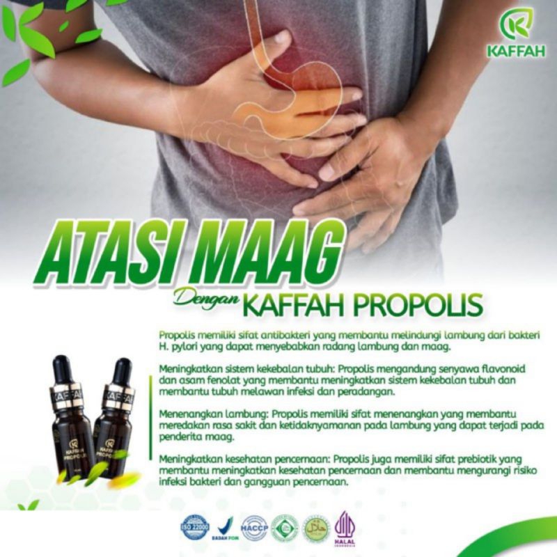 KAFFAH PROPOLIS PROPOLIS KUALITAS TERBAIK | HERBAL STROKE KOLESTROL | AMBEIEN| GAGAL GINJAL