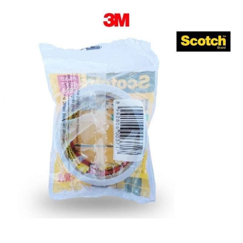 

Scotch 3M Double Sided Tape Isolasi Selotip Dobel Tip 2 Sisi 200 M (3/4 Inc x 10 Y / 18 mm x 9 M)