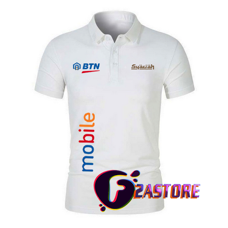 Kaos-Baju kerah model POLO T-shirts BANK BTN SYARIAH MOBILE BANKING -  F2ASTORE