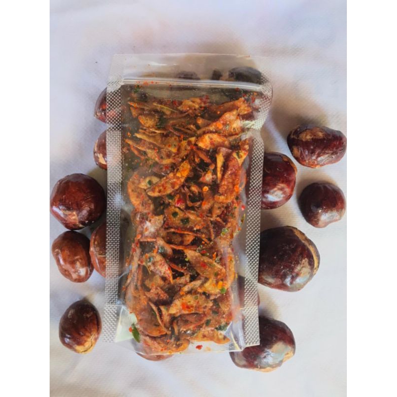 

keripik jengkol krispi balado pedas daun jeruk.70 gram