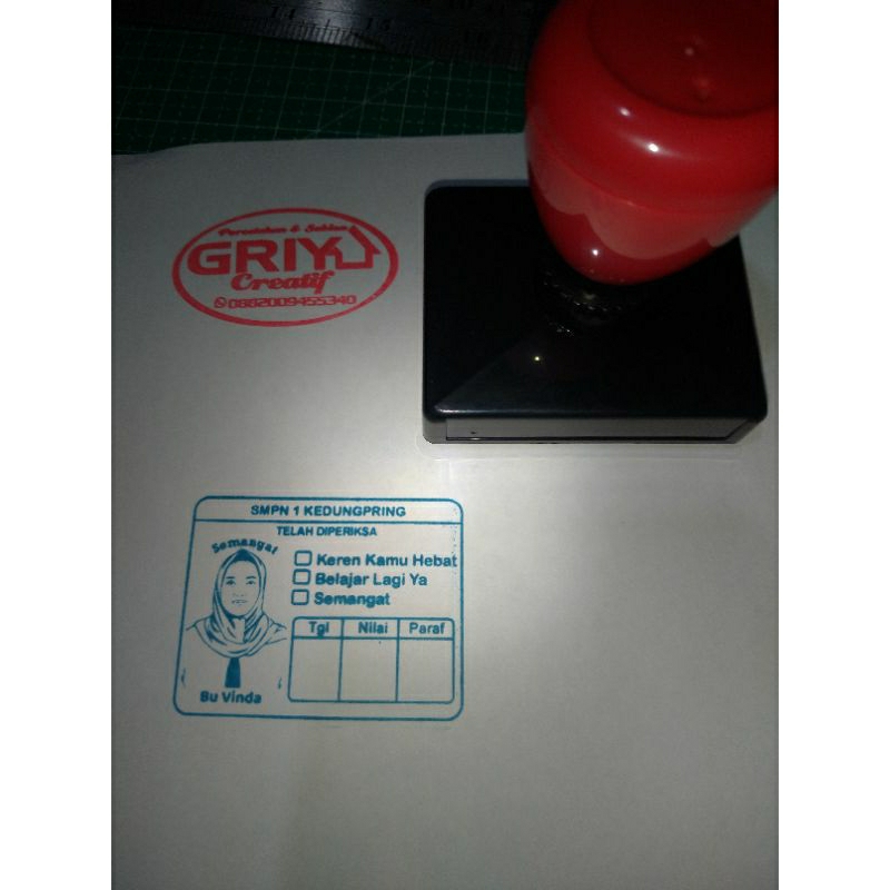 

STEMPEL NILAI GURU FOTO SENDIRI