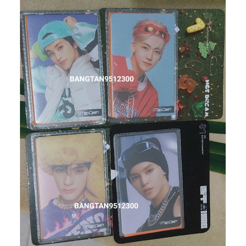 TAPCASH BNI NCT DREAM & NCT 127 TAEYONG JENO JAEMIN MARK [READY]