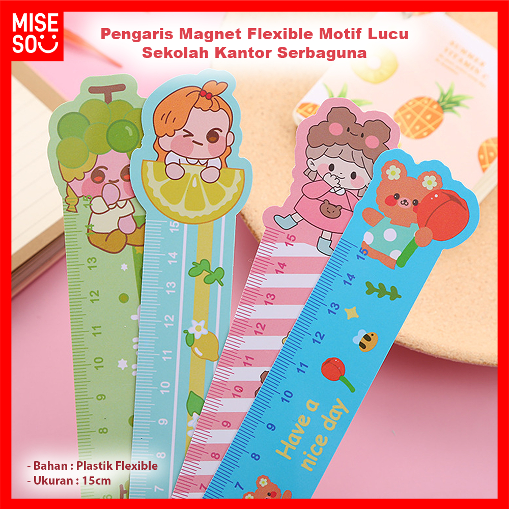 

Pengaris Flexible Motif Lucu Pengaris Anak Sekolah Kantor Serbaguna ℳ 1023