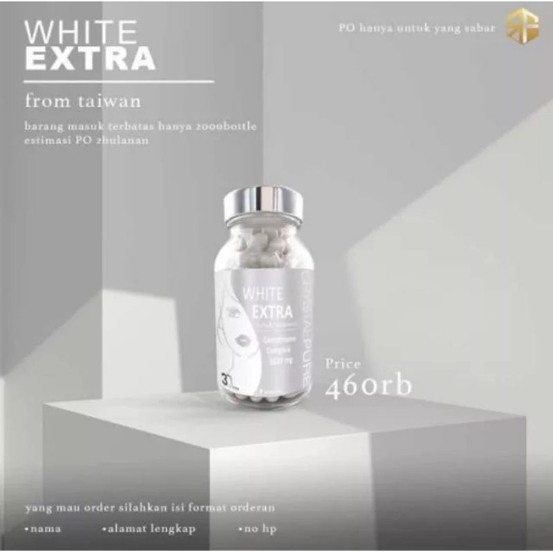 New  Pencerah Kulit White Extra Crystal Pure Kulit Lebih Halus