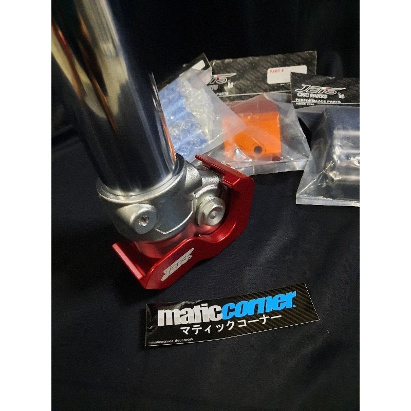 FORK GUARD USD JETS CNC pelindung bawah Usd SE realjump KTM HT