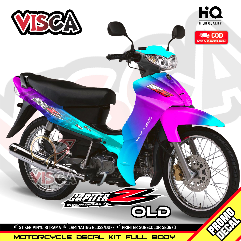 Decal Jupiter Z Lama Stiker Jupiter Z Lama Dekal Jupiter Z Lama Striping Jupiter Z Lama - bunglon