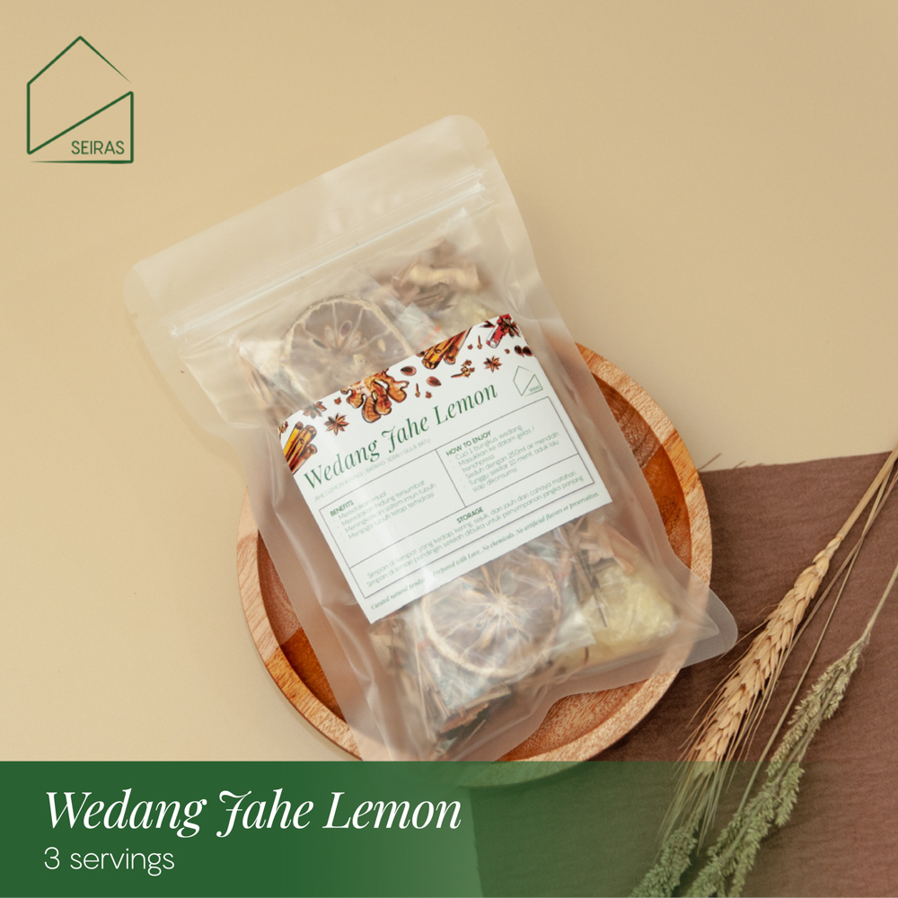 

SEIRAS | Wedang Seduh |Wedang Jahe Lemon dengan Gula Batu