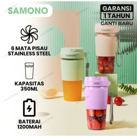 SAMONO blender portable 350ML/ Juicer portable